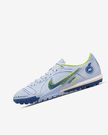Nike Mercurial Vapor 14 Academy TF Grises Azules Claro Azules Oscuro | MX 5417